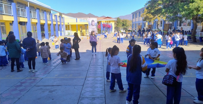Organizan un recreo entretenido para los alumnos/as de Primer Ciclo